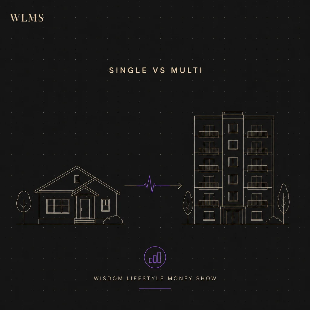 Cover art: Single Family vs Multifamily Real Estate: Which Investment Strategy Builds Wealth Faster in Canada?