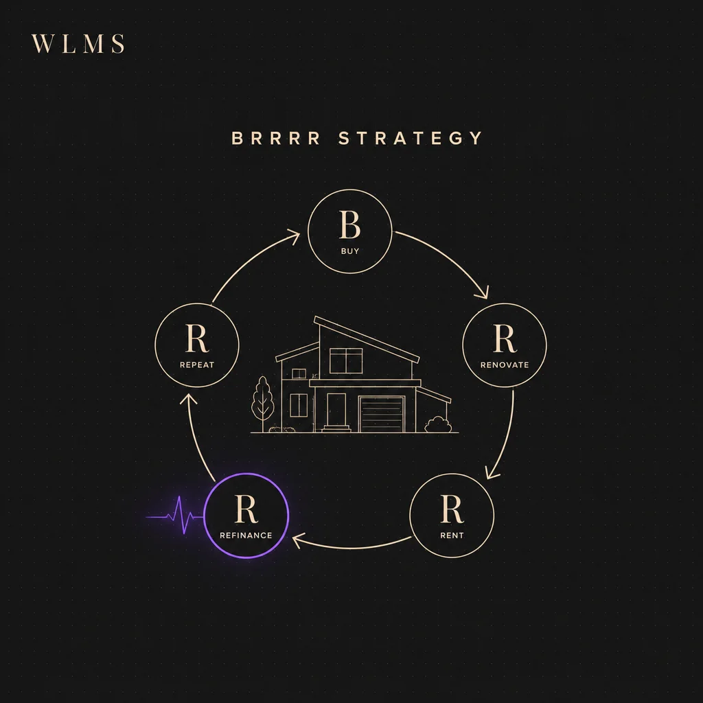 Cover art: The BRRRR Strategy Explained: How to Refinance and Renovate Your Way to Multiple Rentals in Canada